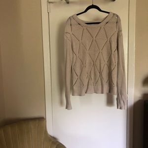 Cream colored sweater